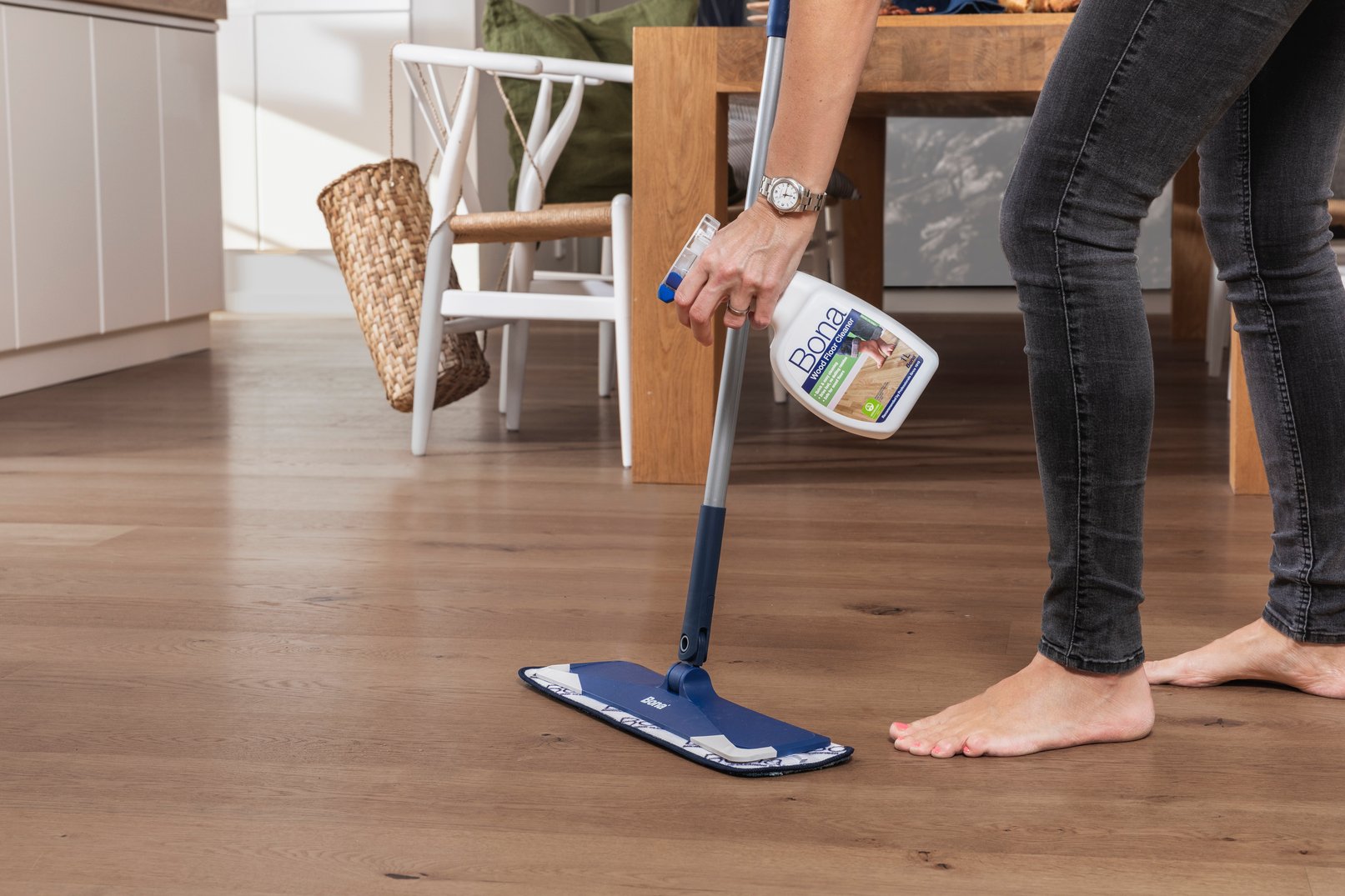 Cómo limpiar un piso laminado