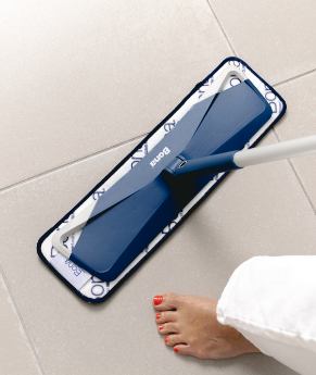 Bona Reusable Microfiber Mop Pad, Machine Washable, Electrostatic Action,  Pet Hair and Dander Removal in the Mop Pads department at